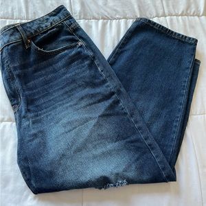 mom jeans size 14